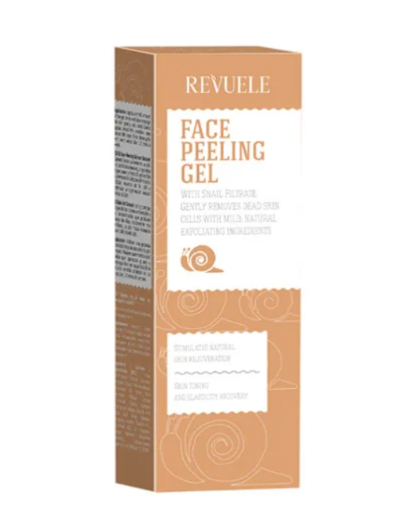 REVUELE Gel Peeling Snail | 80ML Peeling Facial Gel Extracto De Caracol